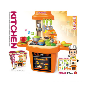 Plastic Kids Kitchen Set with Music and Light (H5931056)